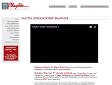 Tablet Screenshot of claytonindustries.co.uk