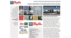Desktop Screenshot of claytonindustries.com
